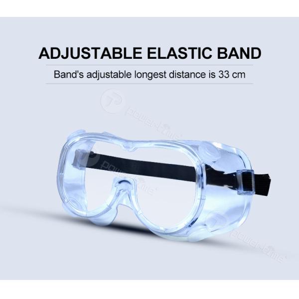 Non Toxic Anti Fog Work Goggles Clear Splash Proof Safety Glasses For Lab
