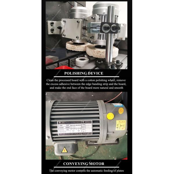 Automatic Furniture Edge Banding Machine for Industrial Artificial Board Manufacturing
