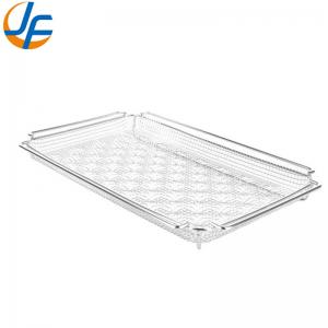 Quality RK Bakeware China Foodservice Stainless Steel GN1/1 Grilled Fry Basket wholesale