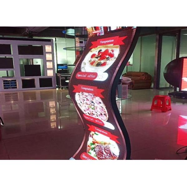 light weight P3 Flexible Led Display with module size of 24x12cm