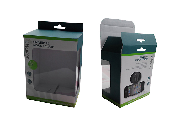Printed Recycled E -Flute Corrugated Paper Boxes Window Packaging Boxes Factory