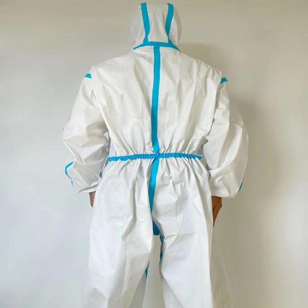 Waterproof Practical Medical Coverall Suit , Multiscene Disposable Coverall