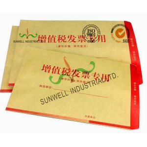 Quality Glossy Finish Custom Printed Envelopes , Personalized Business Envelopes wholesale