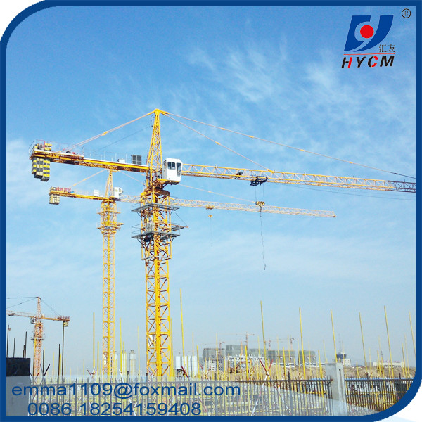 8 tons QTZ 6010 Tower Crain Building Construction Safety Equipment