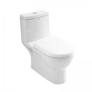 China ARROW AG1176M/L Bathroom One Piece Toilet Bowl S Trap Soft Closed Seat on sale