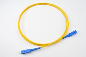 Quality Customized Length Optical Fiber Patch Cord SC SC SM/MM/OM3 PVC/OFNR/LSZH UPC/APC wholesale