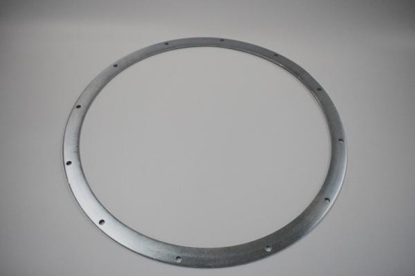 Cheap Cold Carbon Steel Stamped Flange With Galvanizing SurfaceTreatment ISO9001 Approved for sale