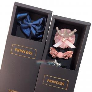 China paper Hair Accessories Gift Box bridal packaging CMYK Color on sale