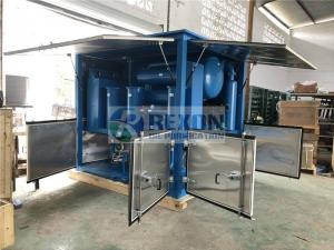 China Electric Insulating Oil Purifier High Efficiency Vacuum Insulating Oil Purifier Machine for Power Plant Maintenance on sale