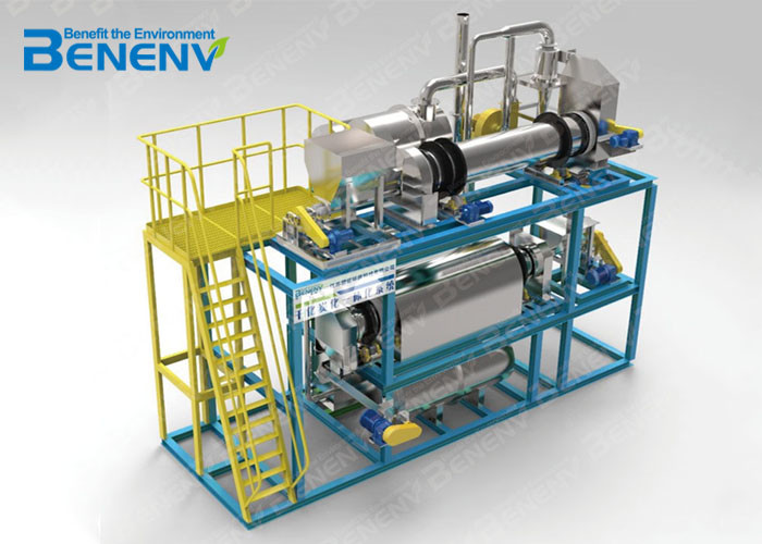 Quality 24h Continuous Carbonization Machine Safety Charcoal Making Machine wholesale