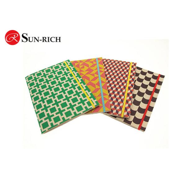 Personized School Notebook With Elastic Closure