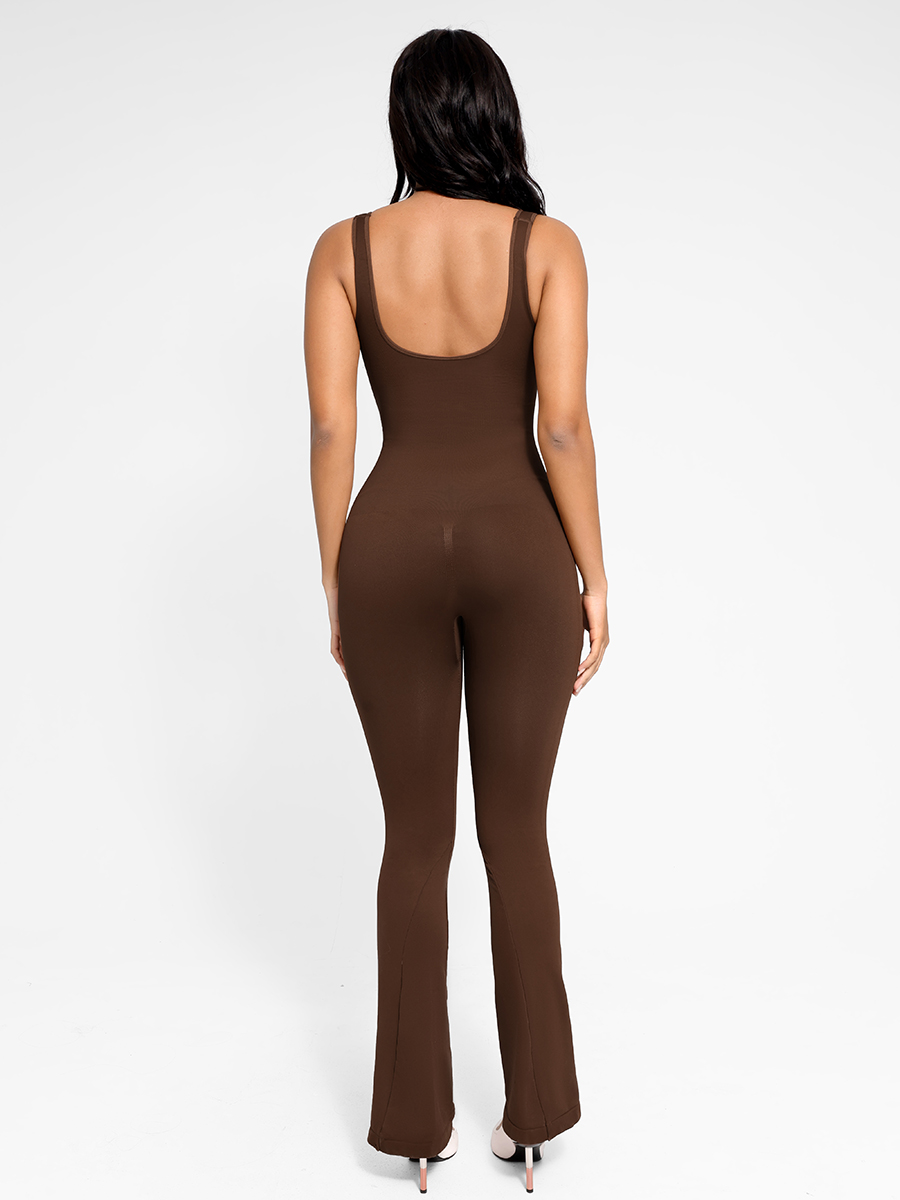 Seamless Bodysuit Jumpsuit for Women 0.2kg Lightweight and Nonwoven Weaving Method