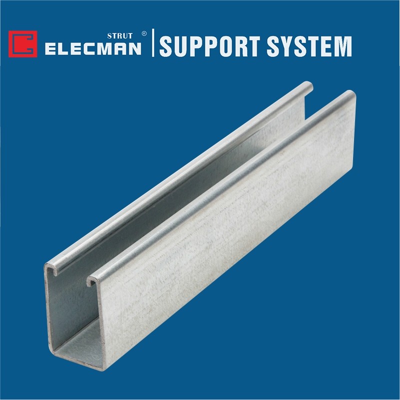 Quality HDG Q235 Galvanized Steel Strut C Channels ES-150 wholesale
