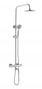 China 97cm To 130cm Exposed Shower Column Kit on sale