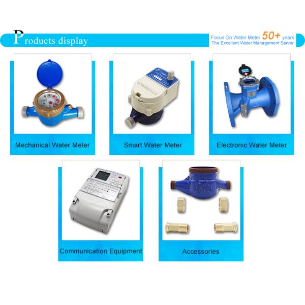 NBIOT Customizable NB-IOT Water Meter with Brass Valve Control Horizontal Installation IP68 Protection Class OEM Support