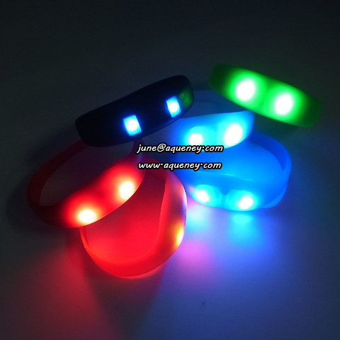 Cheap Silicone led wristband vibrating, A Concert Must-Have - LED Wristbands
