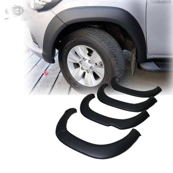 Simple Style Car Fender Flares OEM ODM 6/Pcs Package