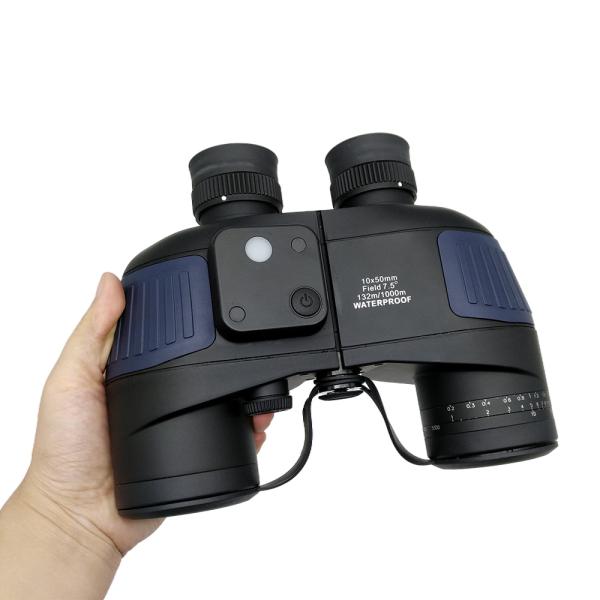 Military Army Nikula Compass Binoculars M750c 7x50 With Rangefinder Hunting