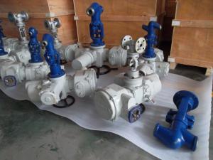 China DIN Electric Globe Stop Valve With BW Ends on sale