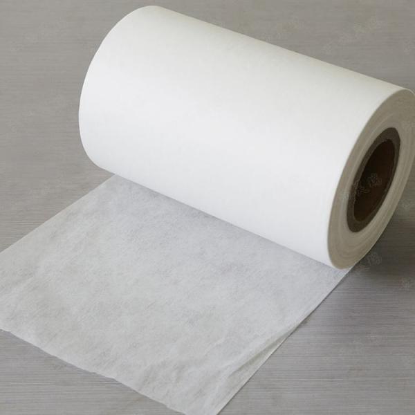 Durable Hot Rolling Warp Knit Thermal Bond ES Non Woven Fabric for Square Printing