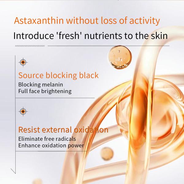 Customized Facial Care Toner Astaxanthin Staying up Late Darkening Brightening Whitening Firming and Moisturizing Water