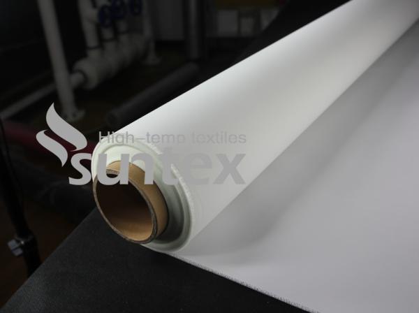 High Temperature Resistant High Silica PU Coated Fiberglass Flame Retardant