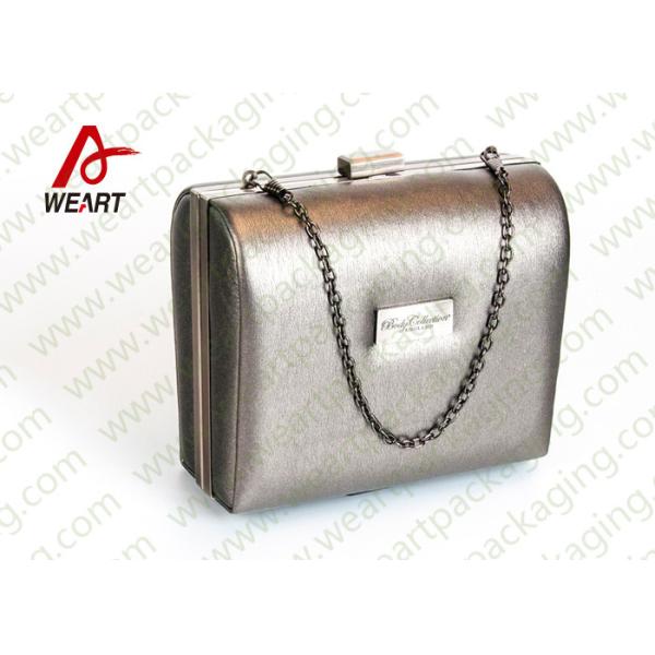 Bamboo Made Food Container Customized Paper Box With Ribbon Fashion Style