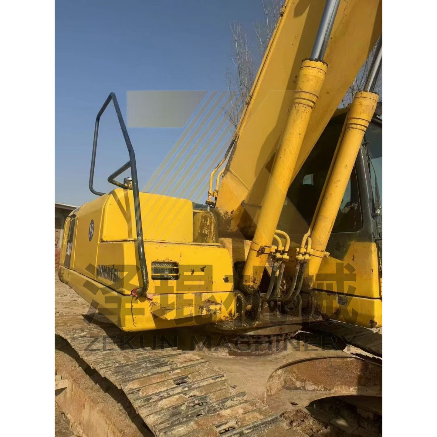 20Ton Komatsu PC110-7 PC200-7 PC200-8MO Excavator in Good Condition