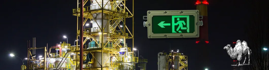 Factory Price Customized Logo 4W Wf1 IP65 Waterproof Battery Back up Luminaries LED Explosion-Proof Exit Sign Emergency Light for Oil Chemical Industrial