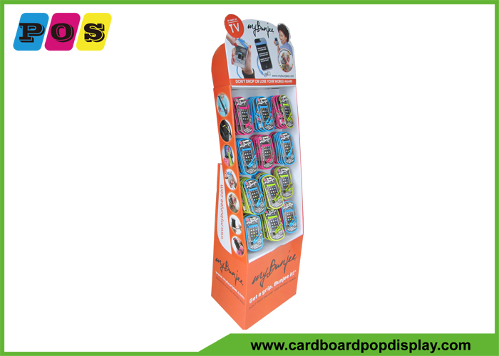 POS Cardboard Floor Power Wing Display For Free Cheesecake Server HD013
