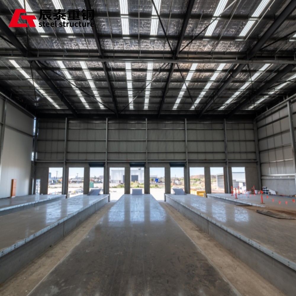 Flexible Prefabricated Steel Structure Warehouse Space Utilization High Load