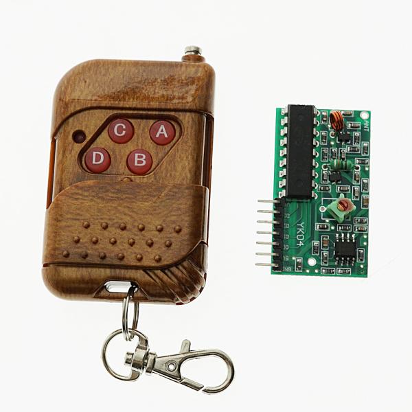 Cheap Gold Color 4 Channels 315Mhz Arduino Sensor Module RF Wireless Remote Control ​58*38*13mm for sale
