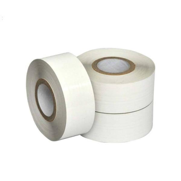 Hot Coding Ribbon foil for Leather Measuring Machine White Leather Belt 9*100 Clear Printing and Wide Applicatio