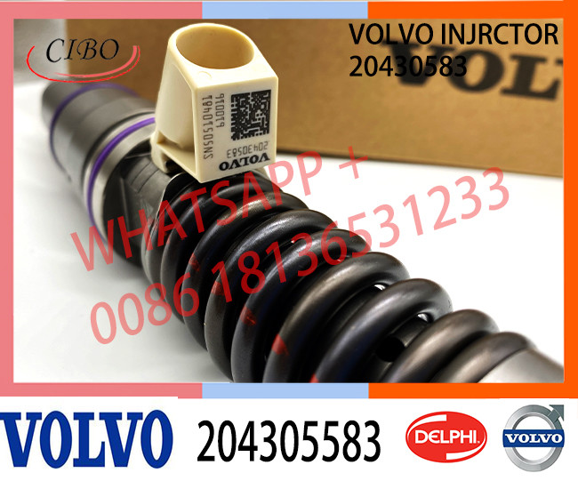 Common Rail Injector 20430583 21582096 For Renualt Truck Injector For VOL FH12 FM12 Diesel Fuel Injector 20430583