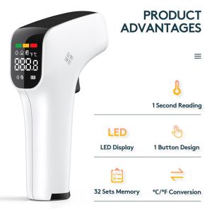 Quality 120g Portable Hospital Handheld Infrared Thermometer wholesale