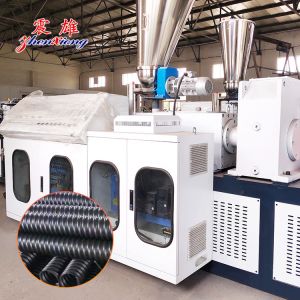 HDPE Spiral Winding Pipe Machine 380V High Speed Extrusion