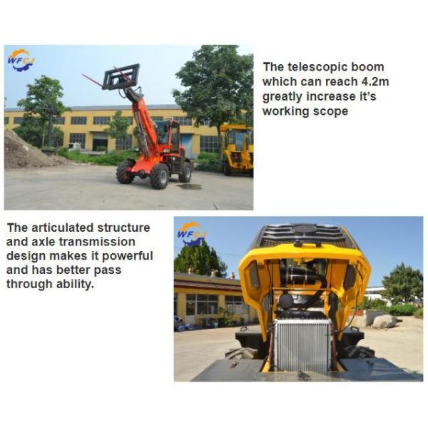 Tractor Mini Front Excavator China Brand New with Wheel Backhoe Loader