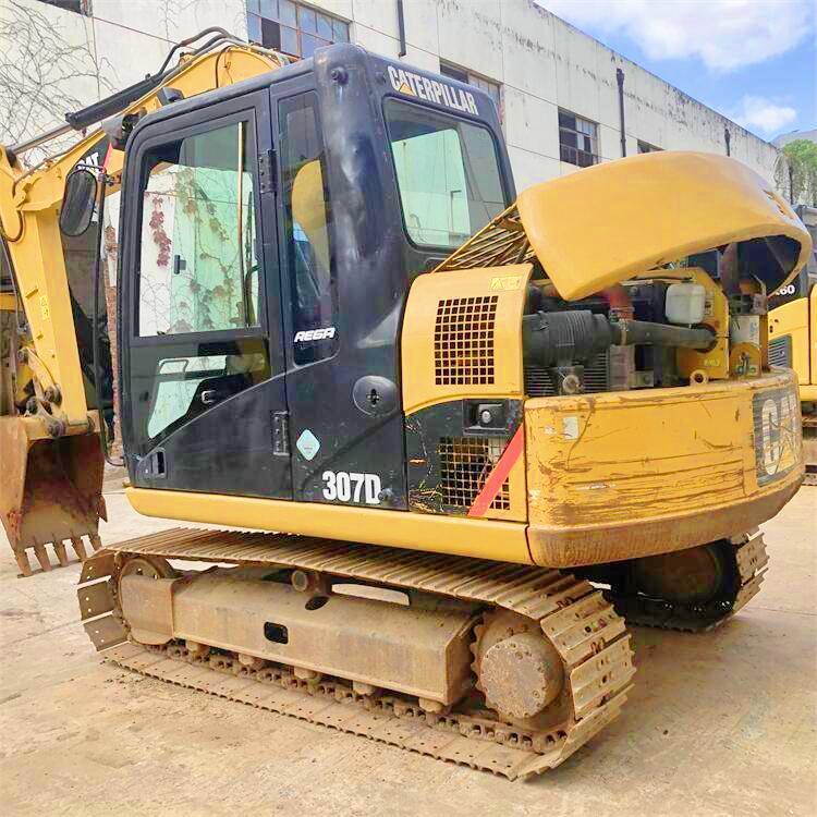 Caterpillar Cat 307D Excavator Second Hand 7 Ton Mini Excavator Used 2018 Japan Made
