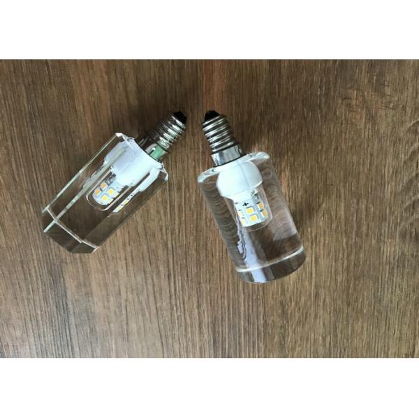 E14 Led Clear Candle Bulbs Pure Light Color , No Strobe Led Screw Candle Bulbs