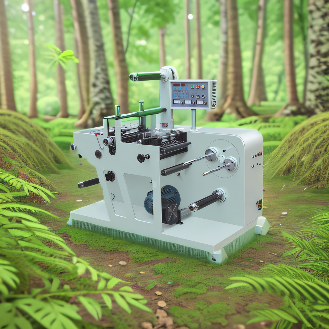 MQ-320/420YE DIE CUTTING SPEED 90M/MIN ROTARY-SEMI-ROTARY LABEL DIE CUTTING, IML LABEL DIE CUTTING MACHINE IN MOULD