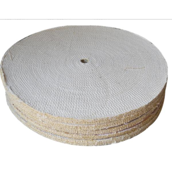 8x7 Cloth Sisal Abrasive Buffing Wheel For Metal Hardwares