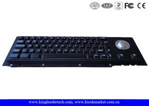 Quality Black Cherry Mechanical Keyswitch Metal Panel Mount Keyboard With Trackball wholesale