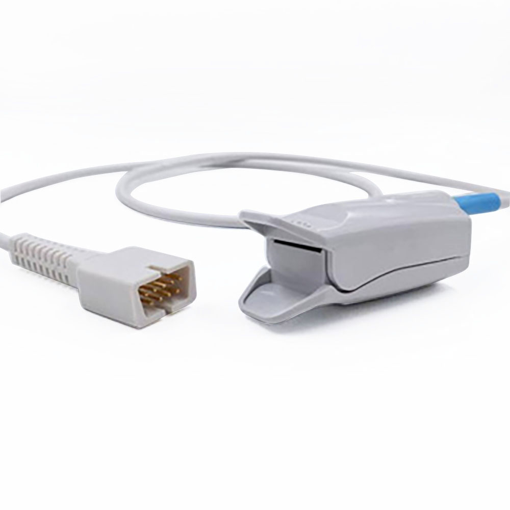 Db Adult Finger Clip Medical SPO2 Sensor Probe Reusable 9pin