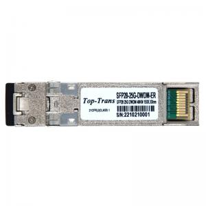 China 25g Sfp28 DWDM Transceivers 25GBASE CPRI C Band 40KM SMF Dual LC DOM For 5G IoT Access on sale