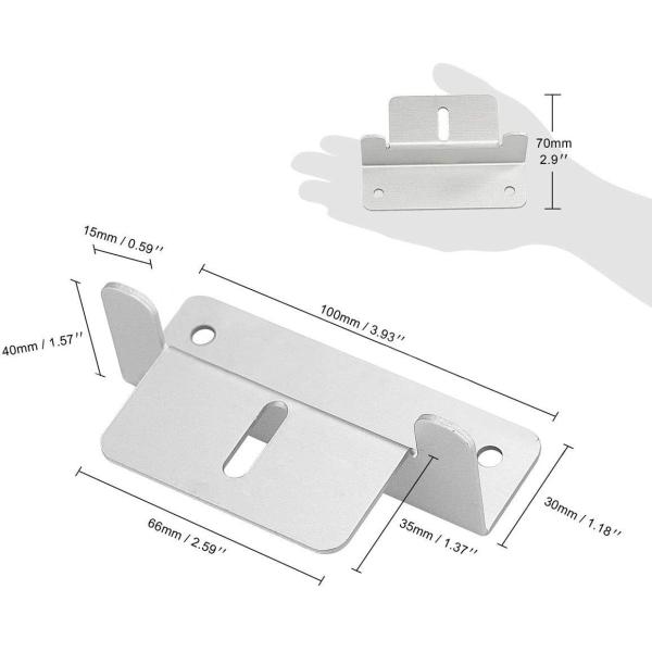Triangle Bracket Solar Panel Mounting Z Brackets for RV Boat Roof Off-Grid Installation