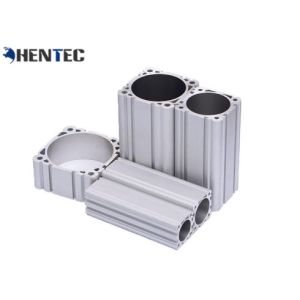 Quality Silver Anodized Industrial Aluminium Profiles Aluminium Cylinder Shell wholesale