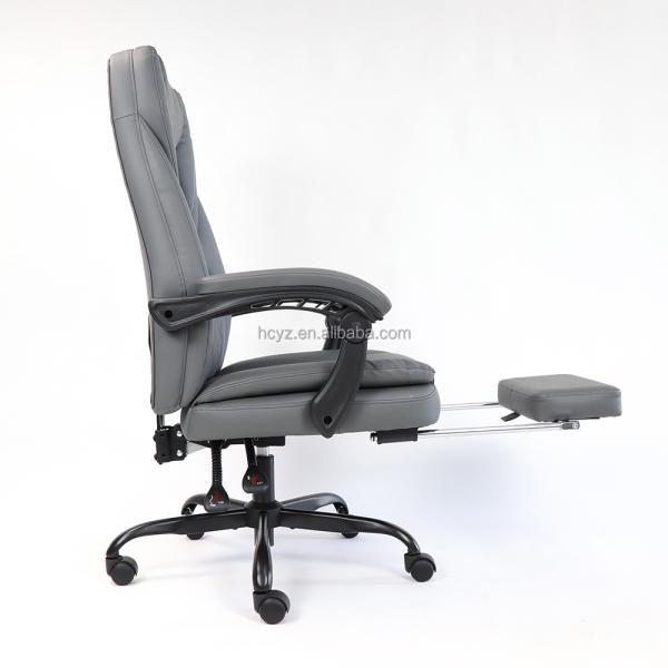 European Style Office Furniture Leather Executive Ergonomic Swivel Chair for Apartment