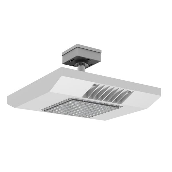 CE EMC LVD RoHS Certificated IP66 LED Canopy Lights For Gas Station
