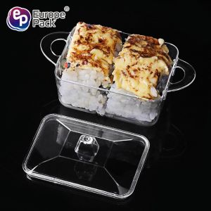 Wholesale quality disposable dessert tableware 70ml small food container with