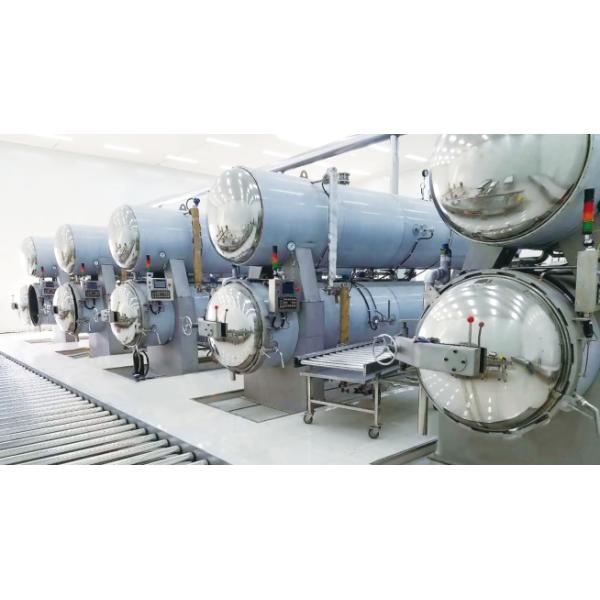 Stainless Steel Autoclave Retort Sterilizer For Tin Can Food